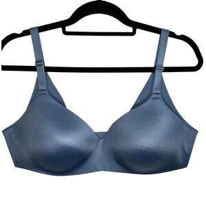Soma Vanishing Back Wireless Bra Light Blue 40B Full Coverage Fast Shipping